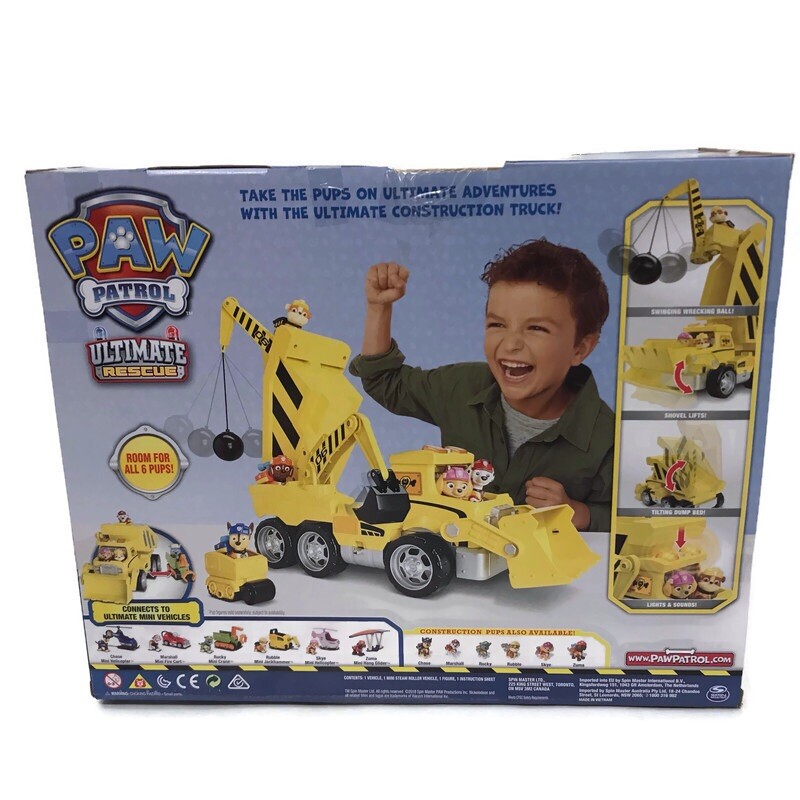 paw patrol wrecking ball